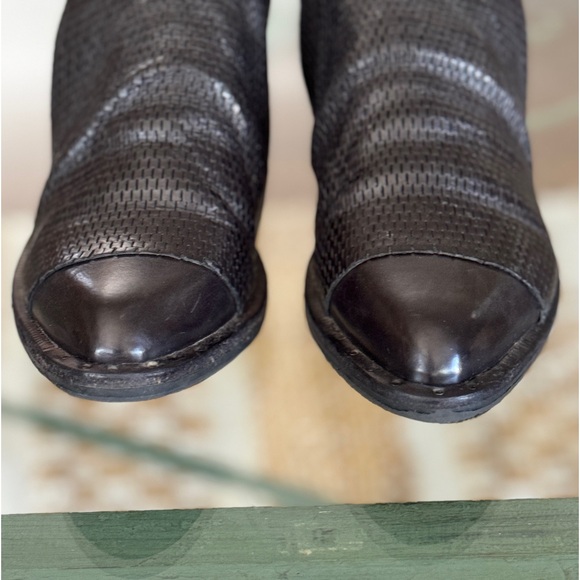 A.S.98 New Black Leather Slip On Loafers - Picture 3 of 6